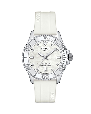 Tissot Seastar 1000 Watch, 36mm In White