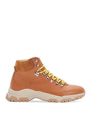 Greats Men's Park Lace Up Hiking Boots In Cuoio