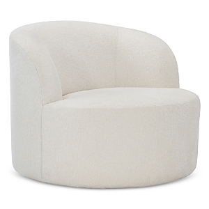 Bloomingdale's Tara Swivel Chair In Cream