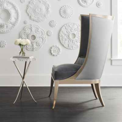 Pop Your Collar Fabric Chair