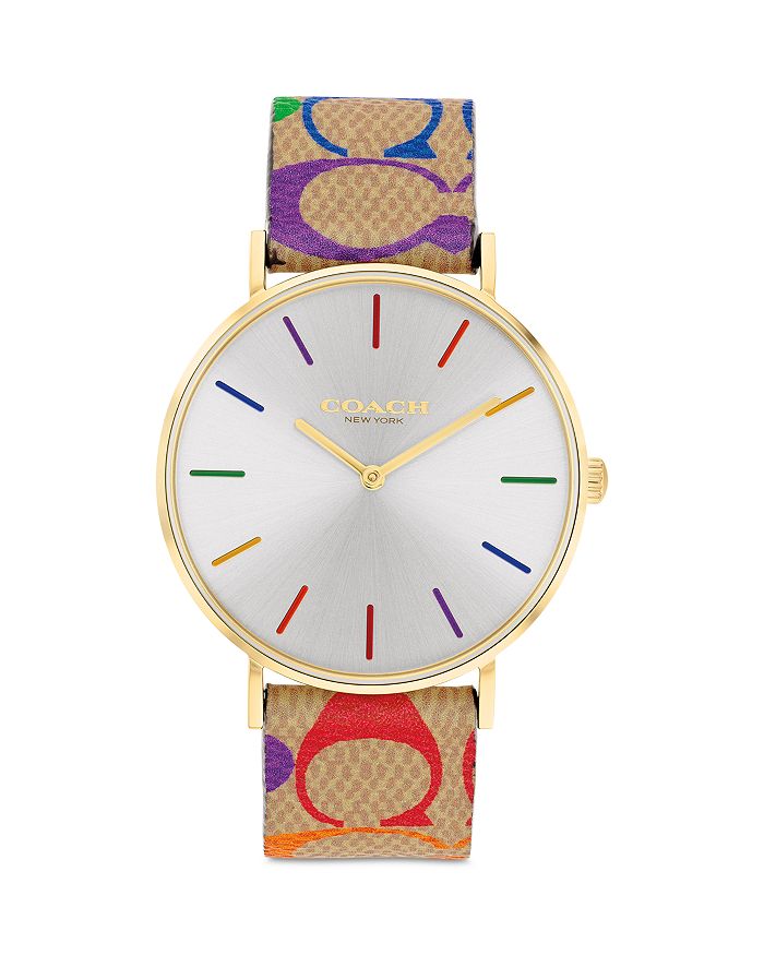 COACH Rainbow C s Perry Watch 36mm Bloomingdale s