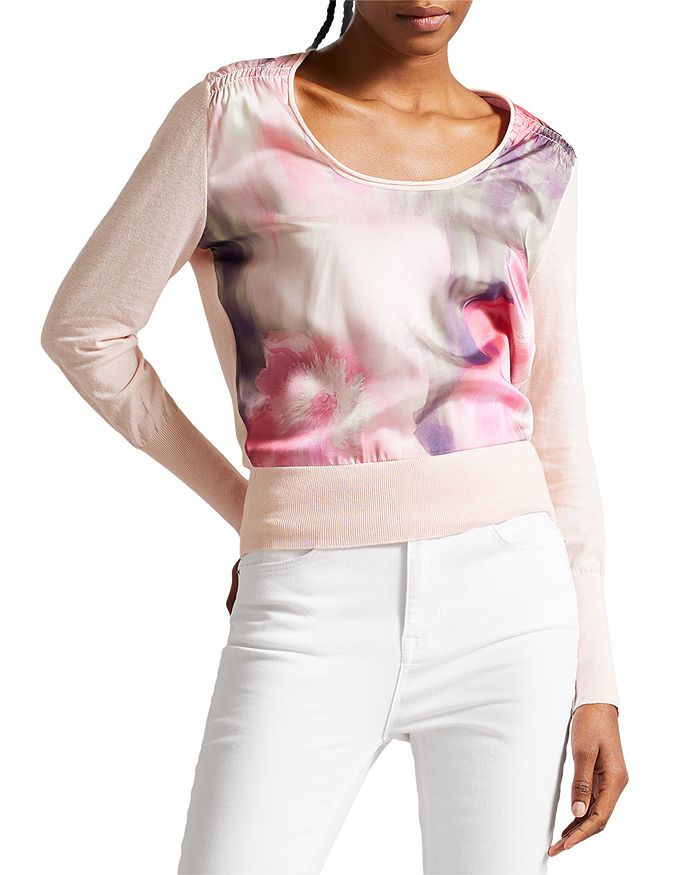 Ted Baker - Lusindi Woven Front Sweater