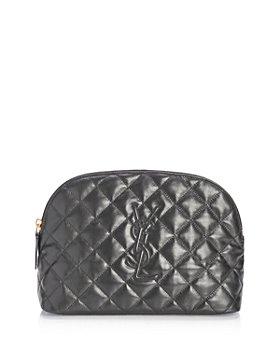 Saint Laurent - Quilted Leather Zip Pouch