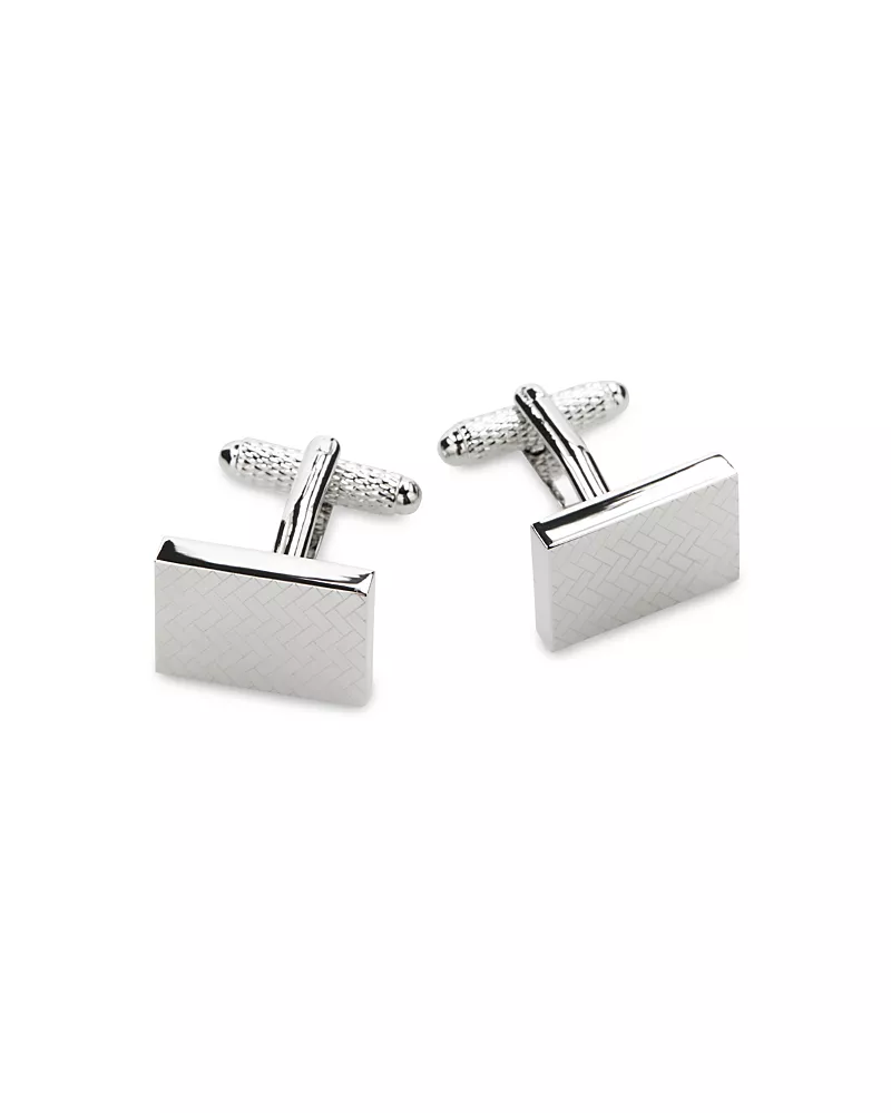 The Men's Store at Bloomingdale's Laser Tile Square Cufflinks - Exclusive