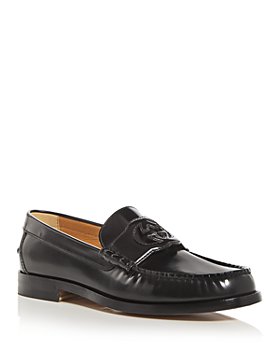 Gucci - Men's Moc Toe Leather Loafers