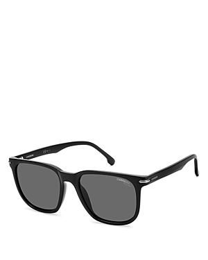 Carrera Square Sunglasses, 54mm In Black/gray Solid