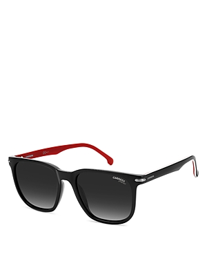 Carrera Square Sunglasses, 54mm In Black/black Gradient