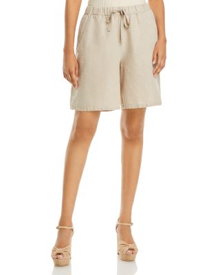 Eileen Fisher - Organic Linen Mid Thigh Shorts