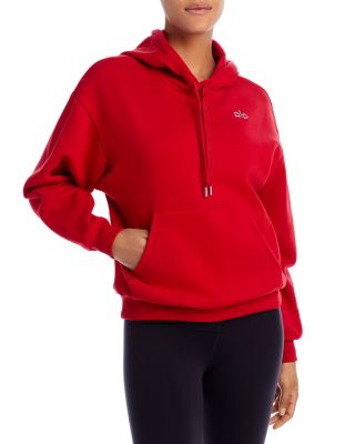 Alo yoga red sweatshirt sale