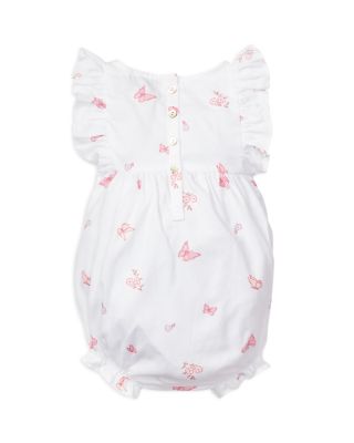 Girls' Butterflies Ruffled Romper - Baby