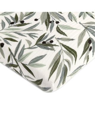 Mini Crib Sheet in GOTS Certified Organic Muslin Cotton
