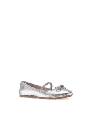 Nina - Girls' Kendalla Crystal Embellished Ballet Flats - Toddler, Little Kid, Big Kid