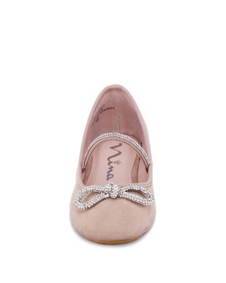 Girls' Kendalla Crystal Embellished Ballet Flats - Toddler, Little Kid, Big Kid
