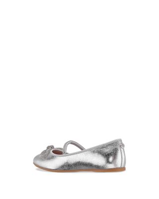 Girls' Kendalla Crystal Embellished Ballet Flats - Toddler, Little Kid, Big Kid