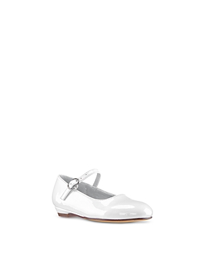 Nina Girls' Seeley Mary Jane Shoes - Toddler In White Patent