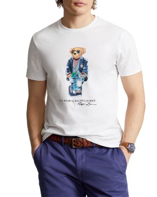 Polo Ralph Lauren Classic Fit Polo Bear Graphic Jersey Tee