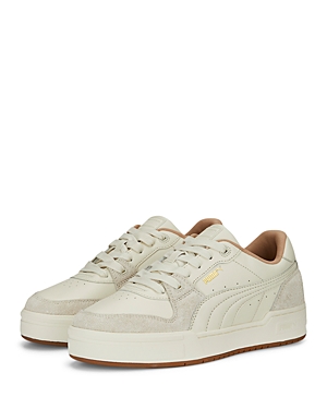 Puma Men's Ca Pro Lux Prm Leather Sneakers In White