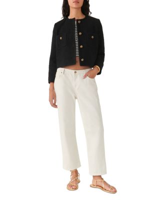 Meredith Cropped Boxy Jacket