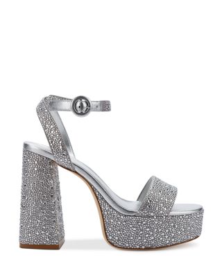 Women's Dolly Ankle Strap Platform High Heel Sandals
