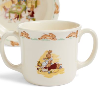 Bunnykins Baby Bowl & 2 Handle Mug 2 Piece Set