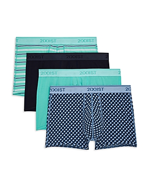 2(X)Ist No Show Trunks, Pack of 4
