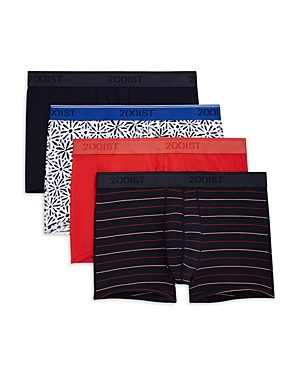 2(X)Ist No Show Trunks, Pack of 4