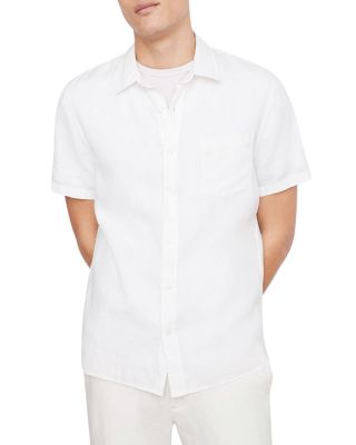 Vince - Short Sleeve Linen Shirt