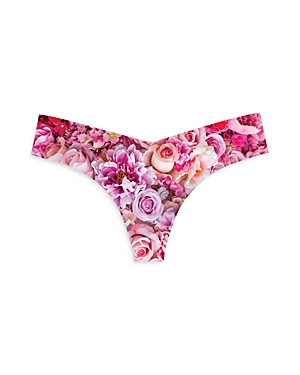 Commando Microfiber Thong In Spring Blossom