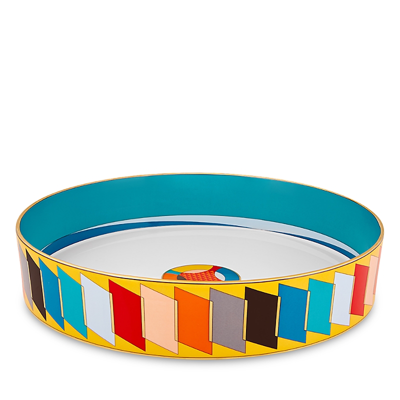 Vista Alegre Futurismo Centerpiece - Low In Multi