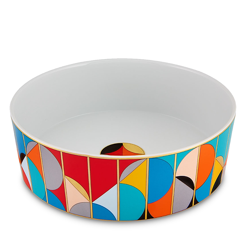 Vista Alegre Futurismo Salad Bowl In Multi