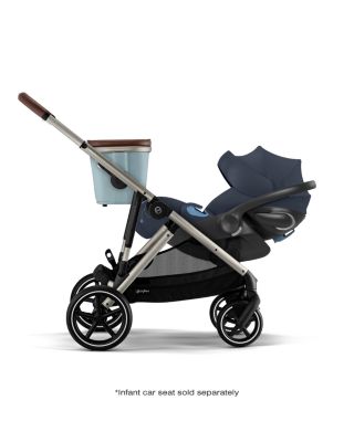 Gazelle S Stroller – Silver Frame