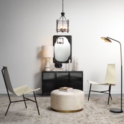 Glenn Small Square Metal Chandelier
