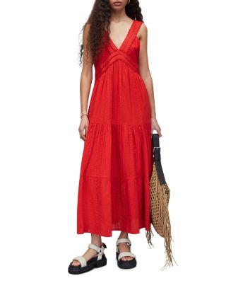 ALLSAINTS - Riri Broderie Cotton Dress