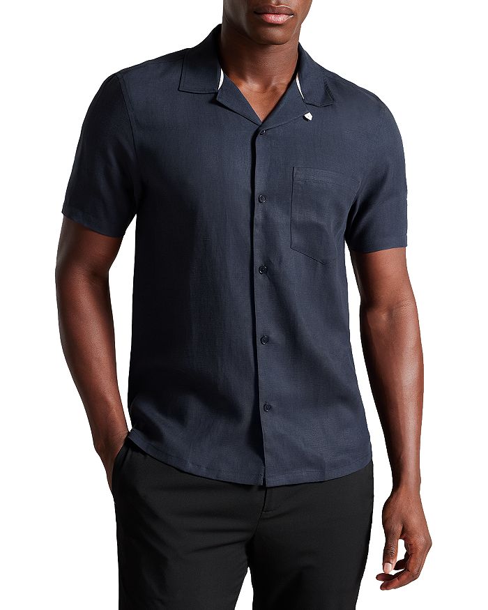Ted Baker - Wesland Relaxed Fit Button Down Camp Shirt