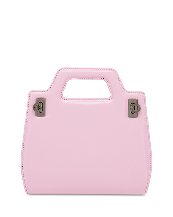 Ferragamo Wanda Mini Leather Top Handle Bag | Bloomingdale's