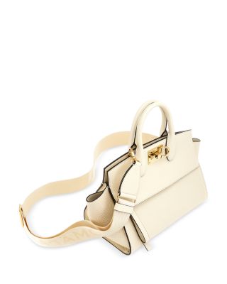 Studio Soft Small Leather Top Handle Bag