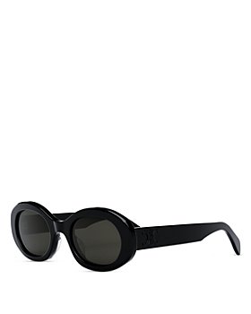 Celine Black CL400191 Cat Eye Mirrored Sunglasses Celine