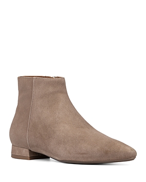 Shop Aquatalia Women's Prisilla Pointed Toe Booties In Taupe