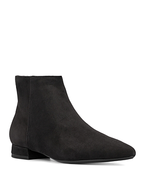 Aquatalia Prisilla Suede Ankle Booties In Truffle