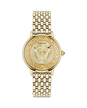 Versace Medusa Alchemy Bracelet Strap In Gold