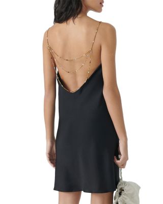 Clem Open Back Mini Slip Dress