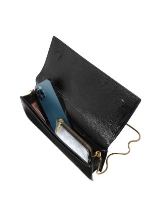 Twisted Gold Side Handle Clutch