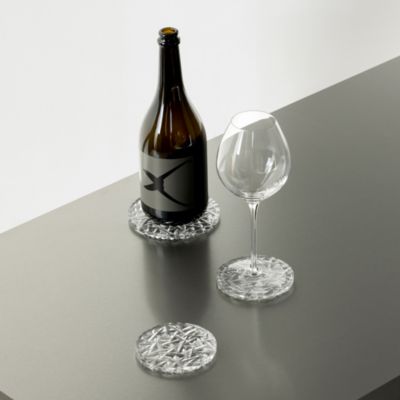 Carat Crystal Coaster, Set of 2 