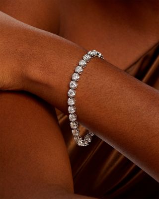 Certified Colorless Diamond Tennis Bracelet Collection in 14K White Gold, 2.0-10.0 tcw  