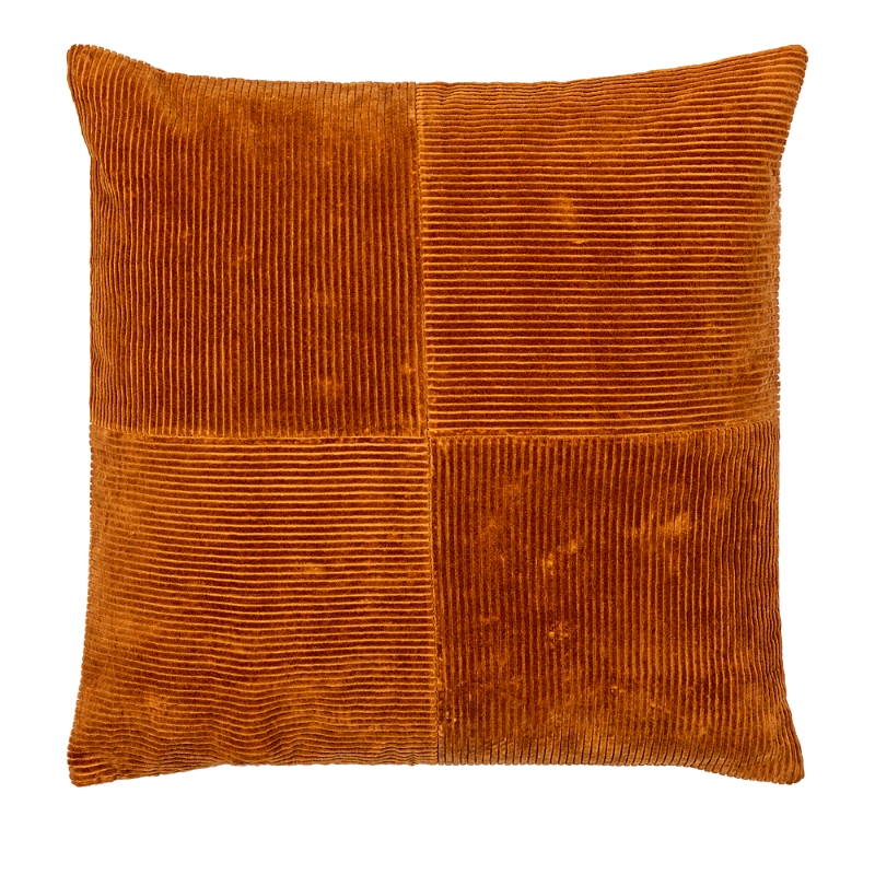 Surya Corduroy Quarters Decorative Pillow, 20 x 20