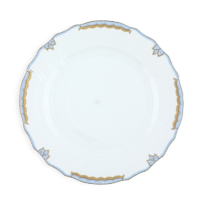 Herend Dinner Plate In White