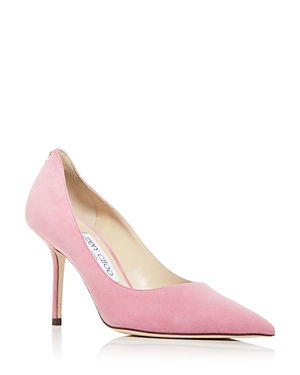 Jimmy Choo Women's Love 85 Pointed-toe Pumps In Candy Pink