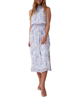 Bella Dahl Sleeveless Smocked Waist Midi Dress | Bloomingdale's