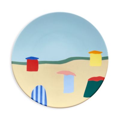 Destination Mer Round Plates, Set of 6