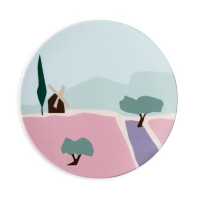 Destination Sud Round Plates, Set of 6